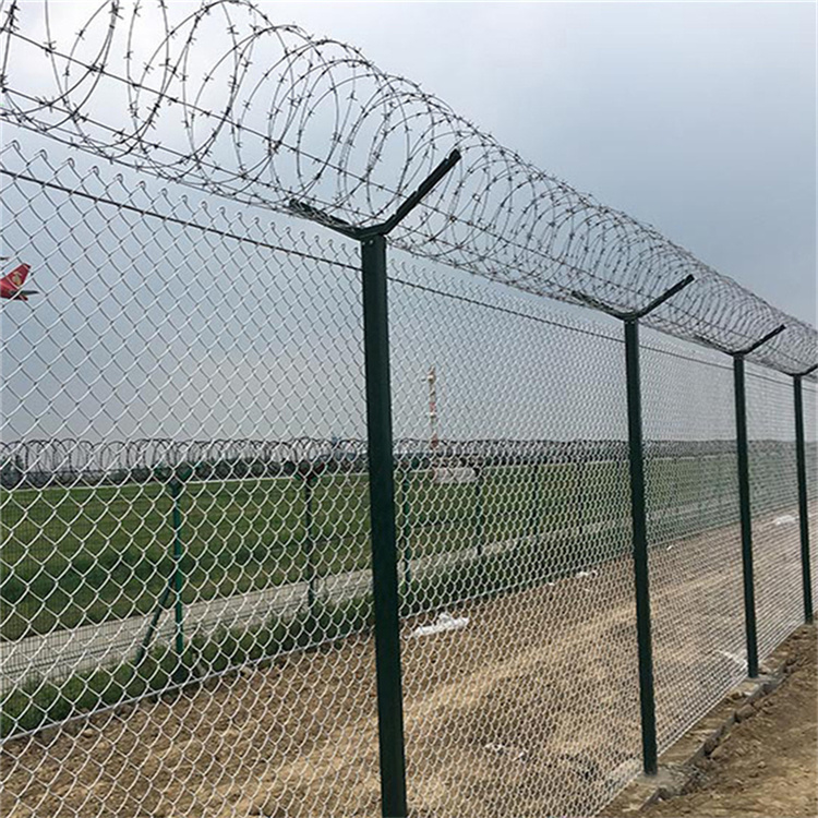 湖南机场铝包钢丝围界
